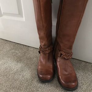 Nurture tall leather riding boots 8.5
